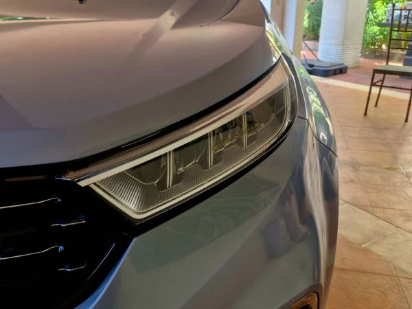 Night wash: deep gloss finish, JMV home service car wash, Davao City