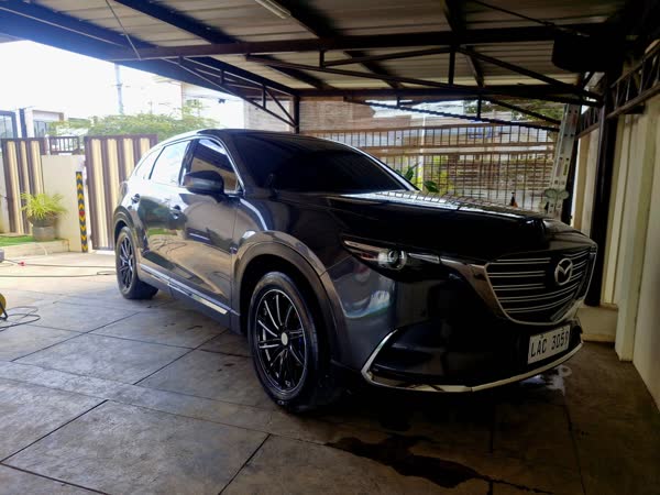 Mazda CX-9 and Toyota Fortuner, JMV home service car wash, Davao City