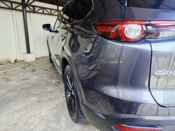 Toyota Land Cruiser and Mazda CX-9, JMV home service car wash, Davao City